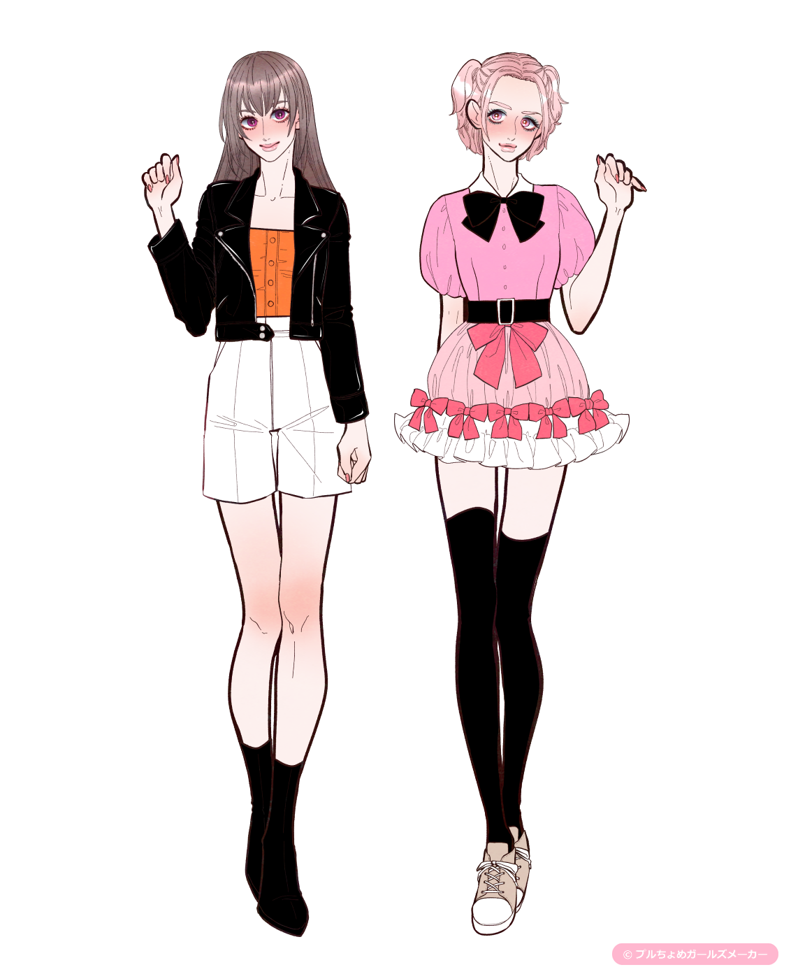ガールズメーカーで作られた女の子2