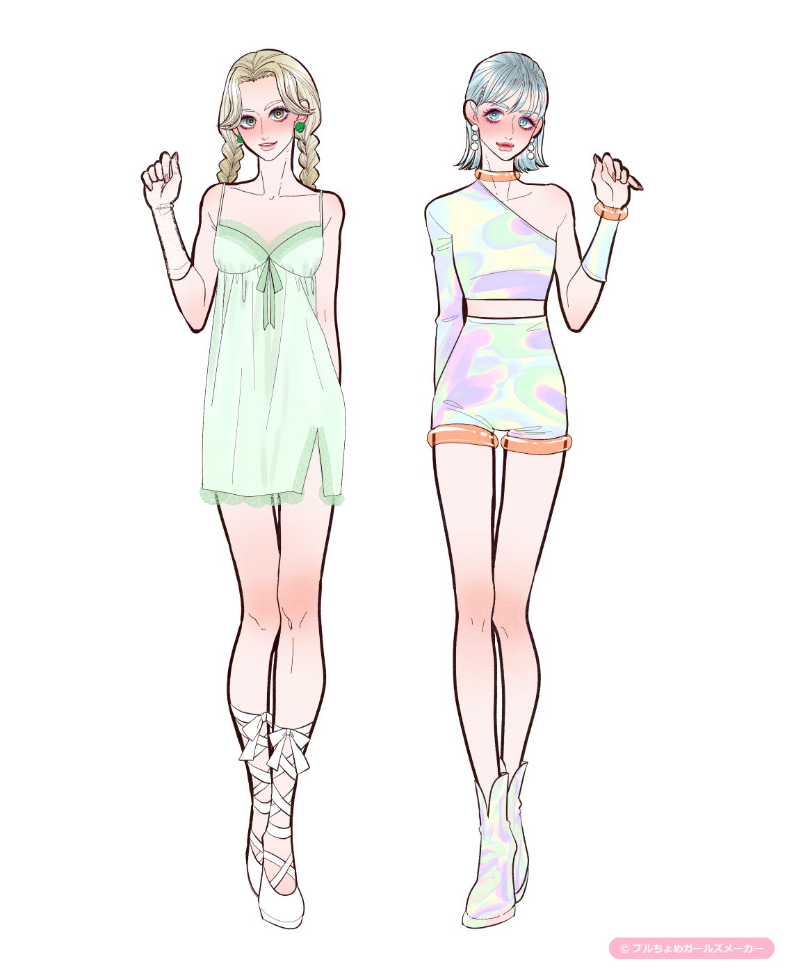 ガールズメーカーで作られた女の子19