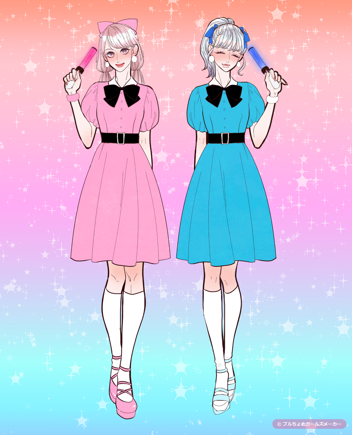 ガールズメーカーで作られた女の子1