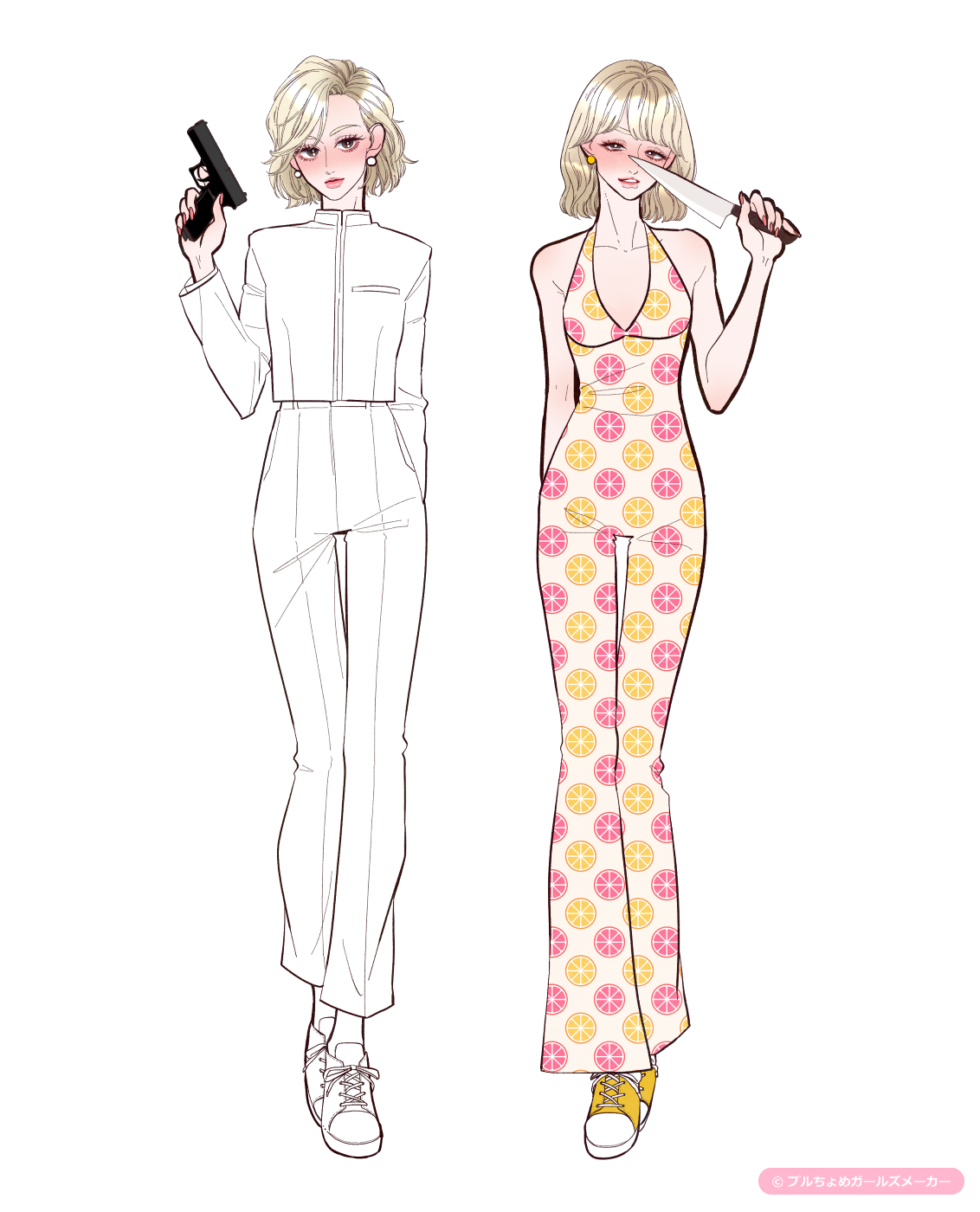 ガールズメーカーで作られた女の子2