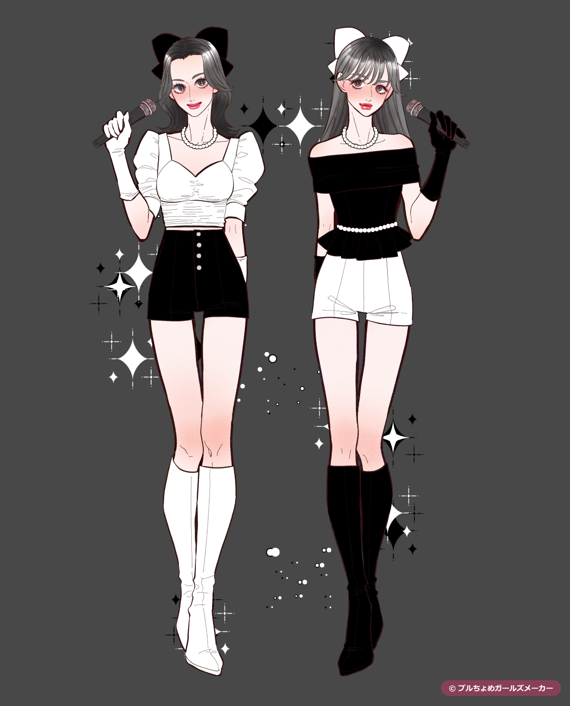 ガールズメーカーで作られた女の子2