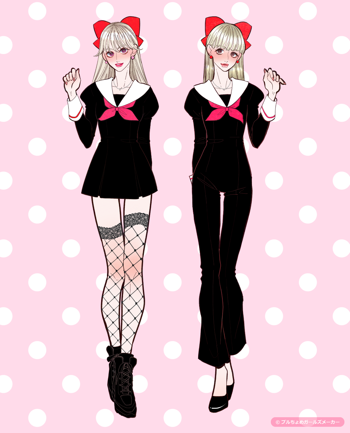 ガールズメーカーで作られた女の子2