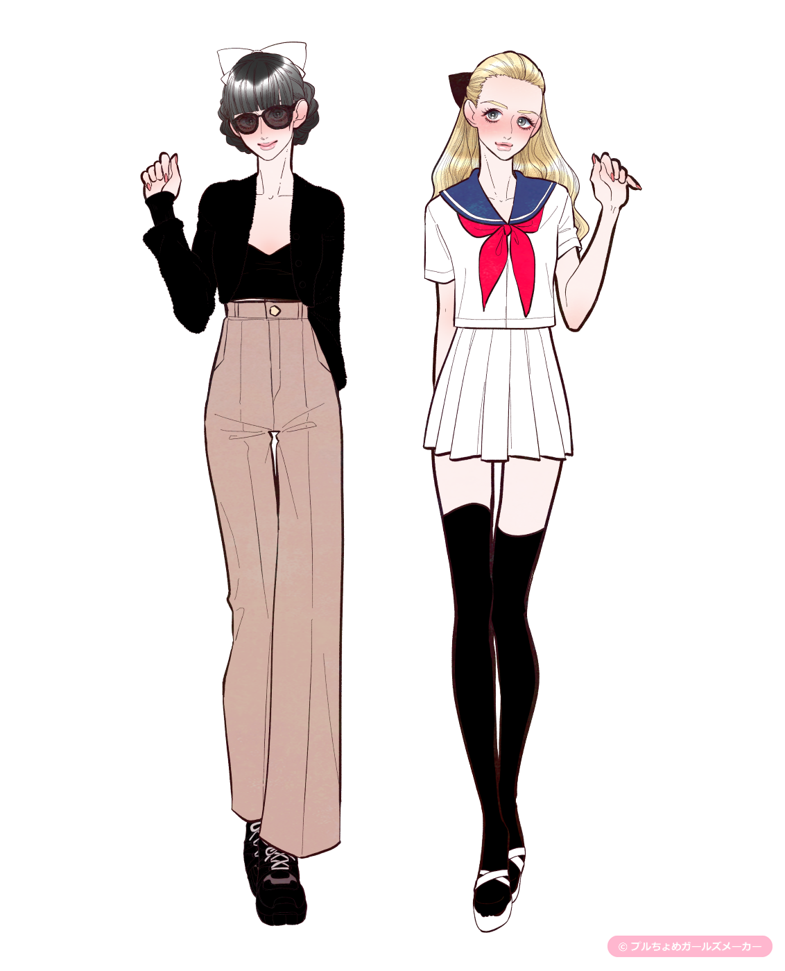ガールズメーカーで作られた女の子3