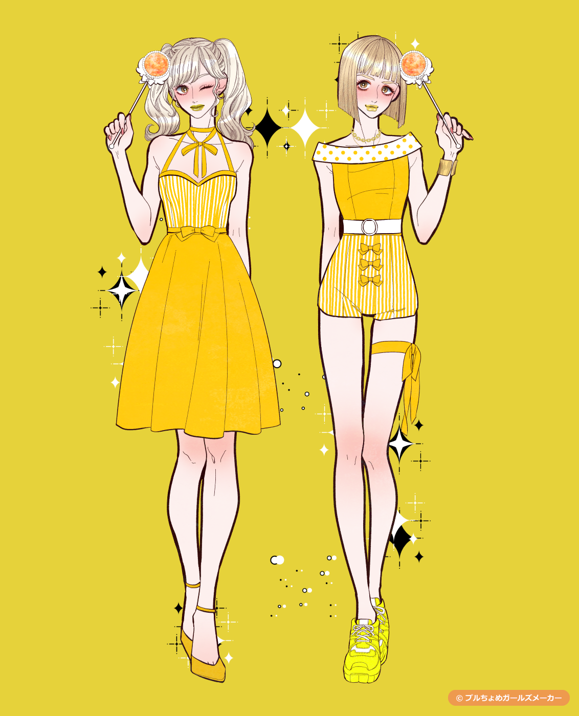 ガールズメーカーで作られた女の子2