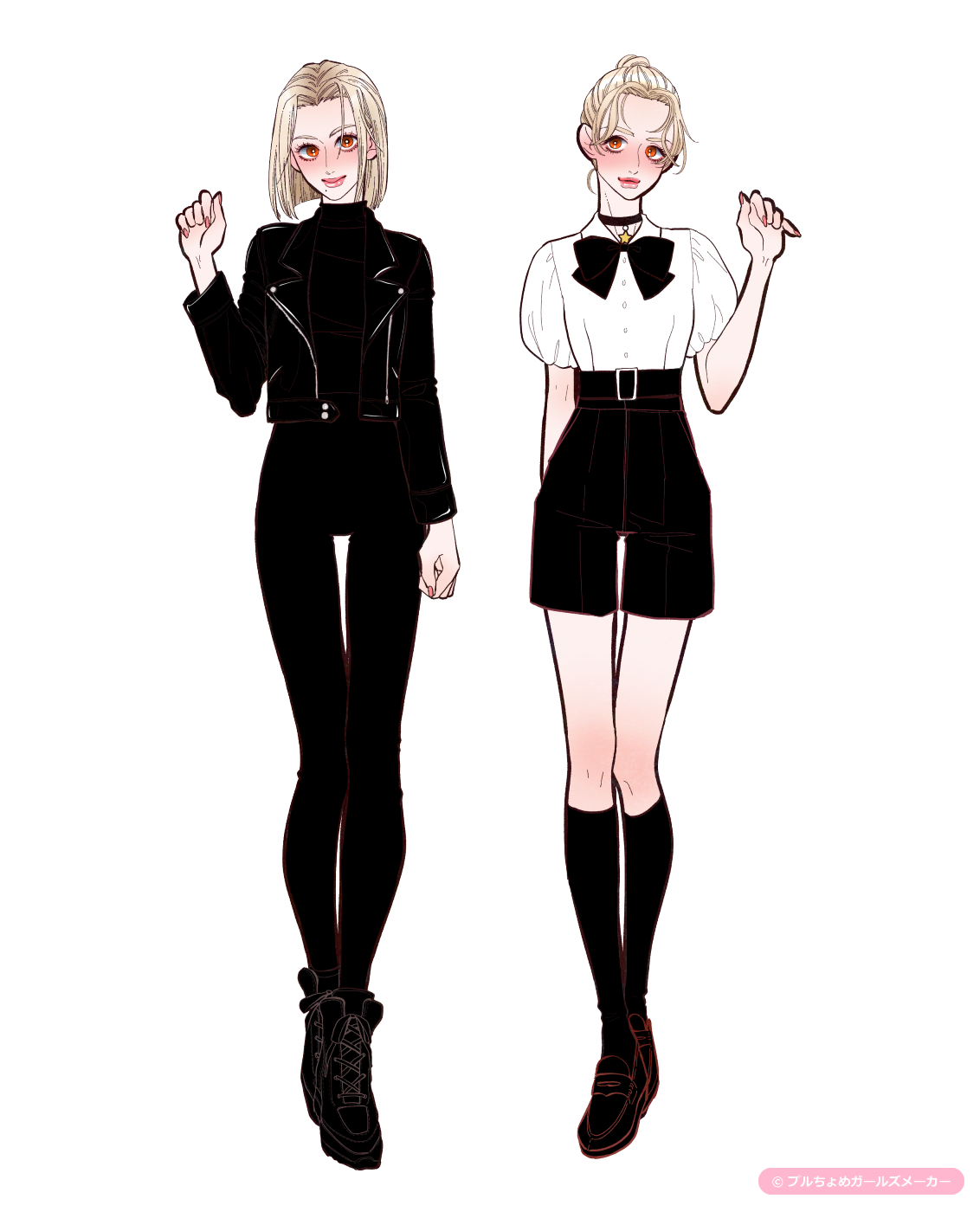 ガールズメーカーで作られた女の子1