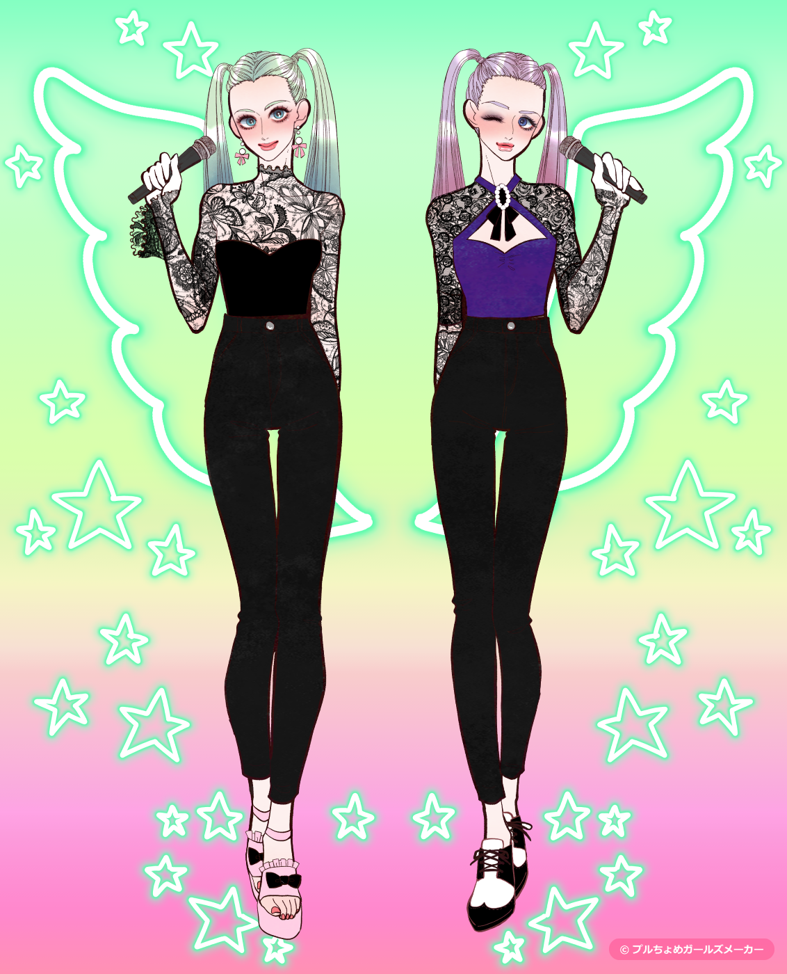 ガールズメーカーで作られた女の子3
