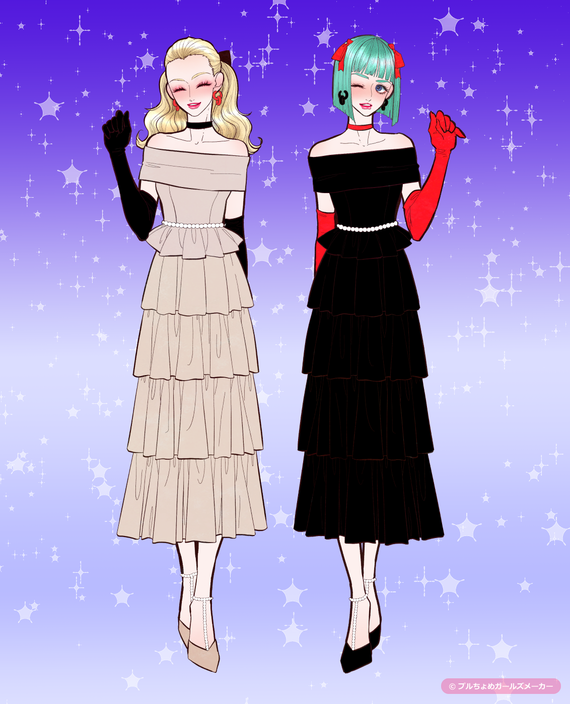 ガールズメーカーで作られた女の子4