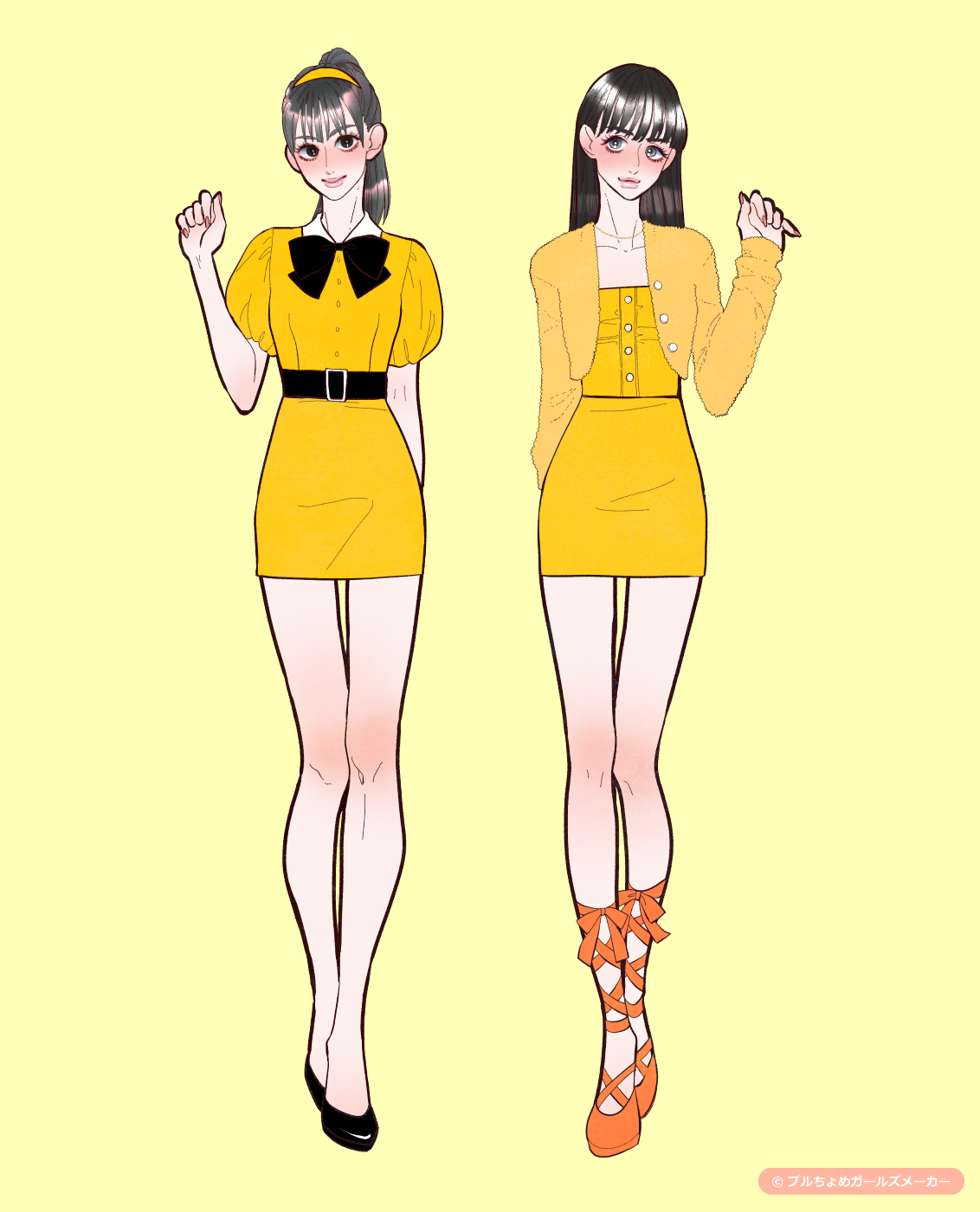 ガールズメーカーで作られた女の子4