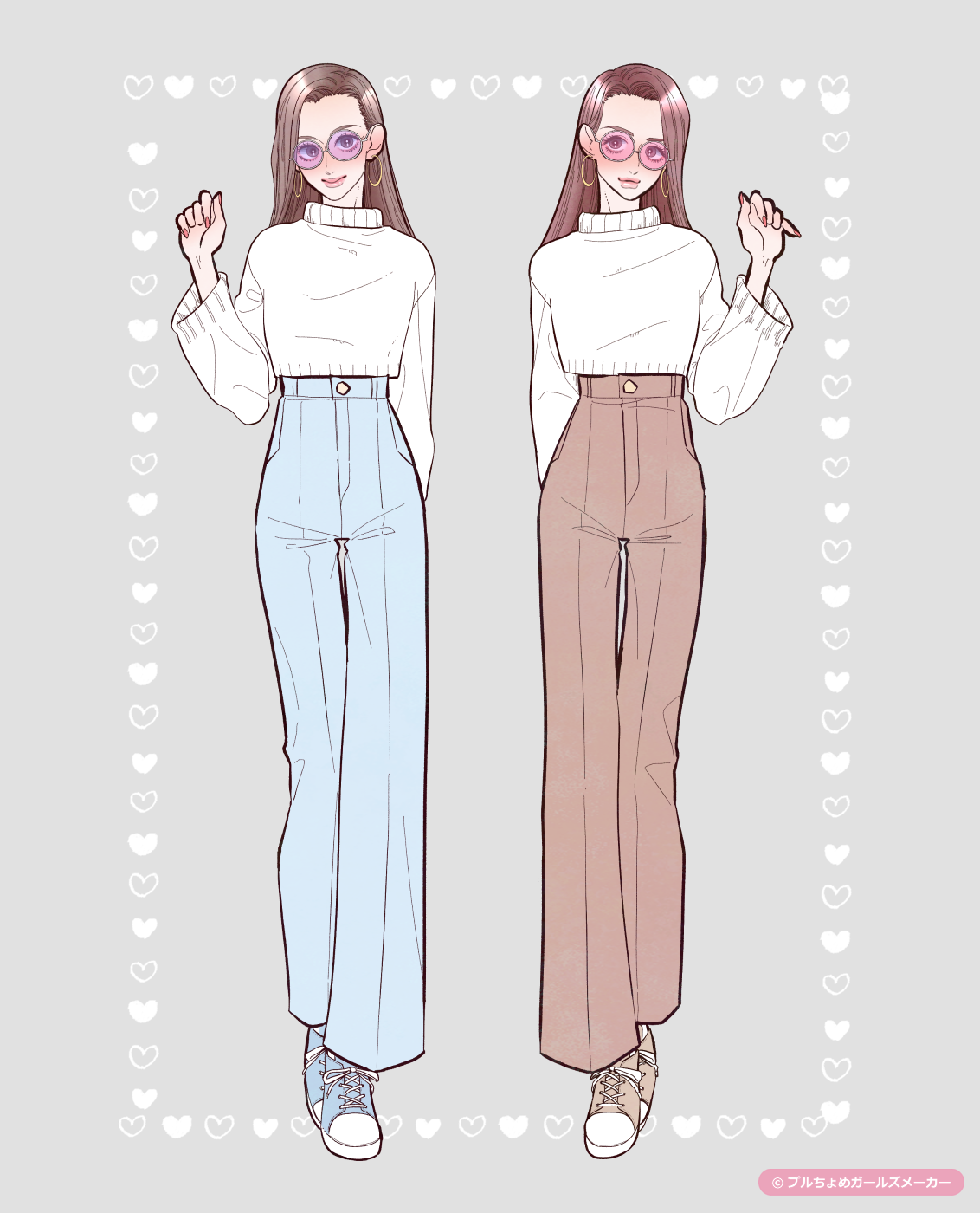 ガールズメーカーで作られた女の子4