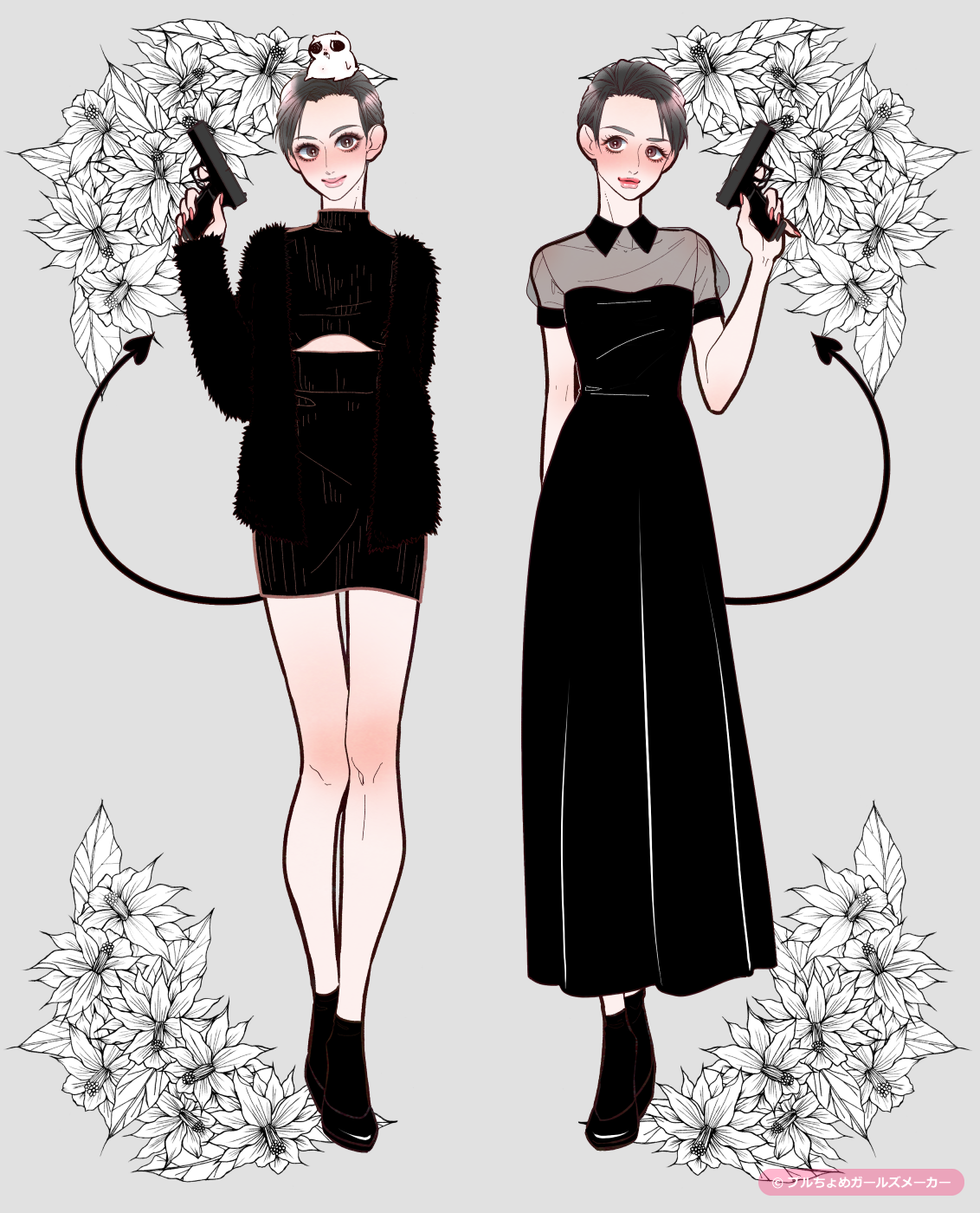 ガールズメーカーで作られた女の子4