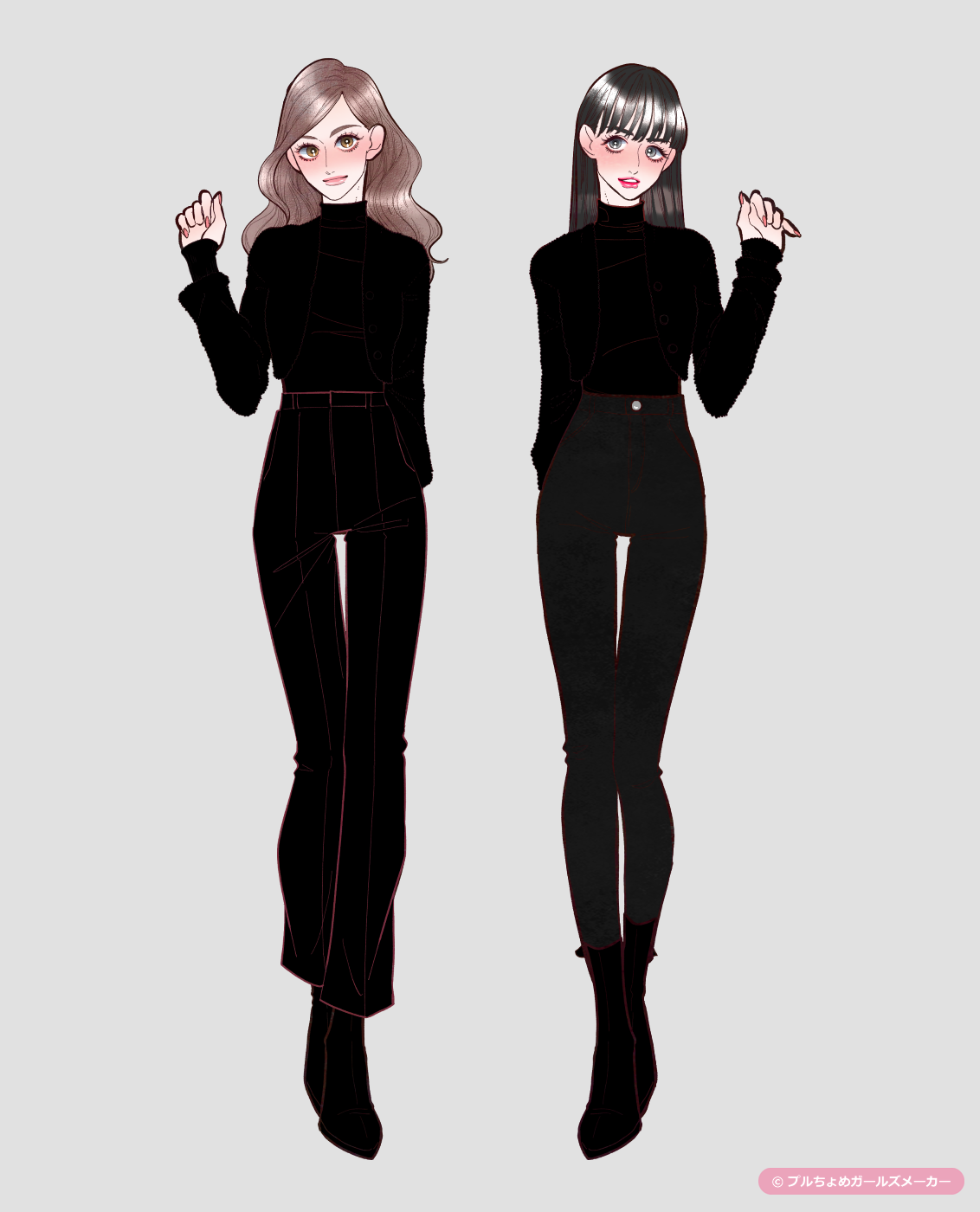 ガールズメーカーで作られた女の子5