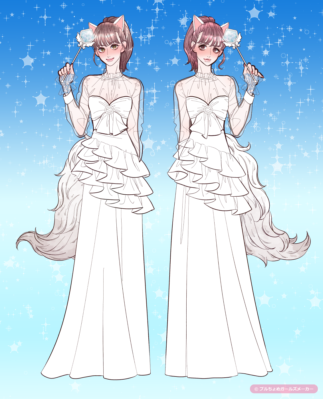 ガールズメーカーで作られた女の子4