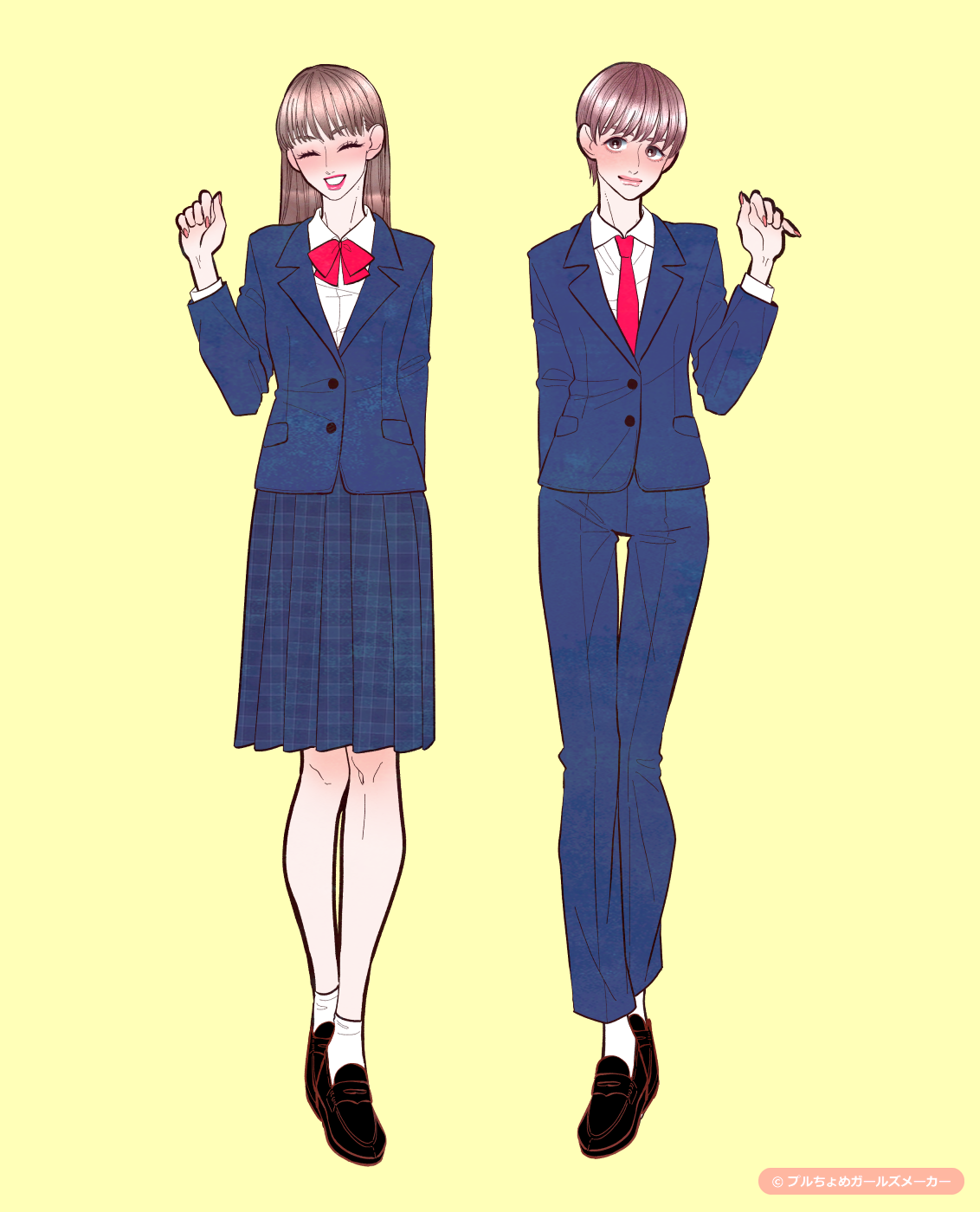 ガールズメーカーで作られた女の子4