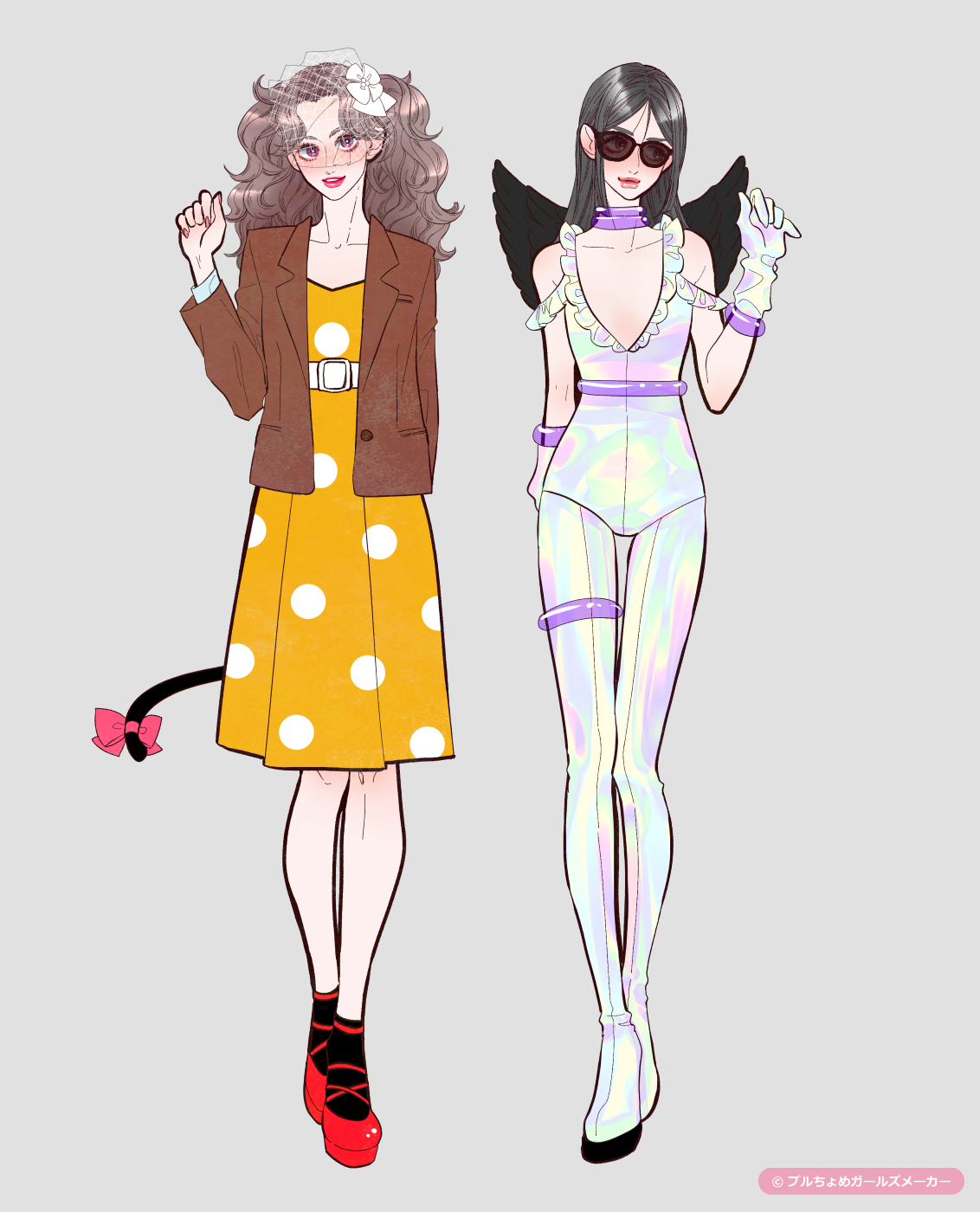 ガールズメーカーで作られた女の子1