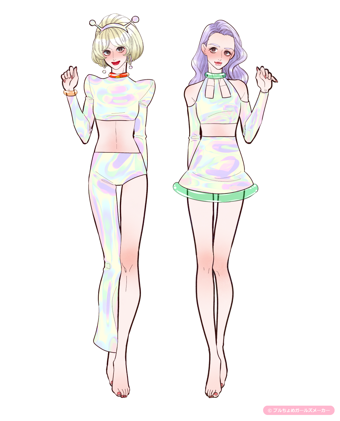 ガールズメーカーで作られた女の子2