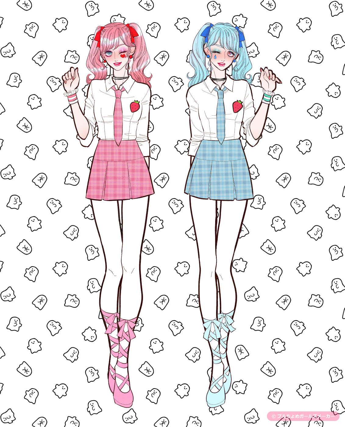 ガールズメーカーで作られた女の子1