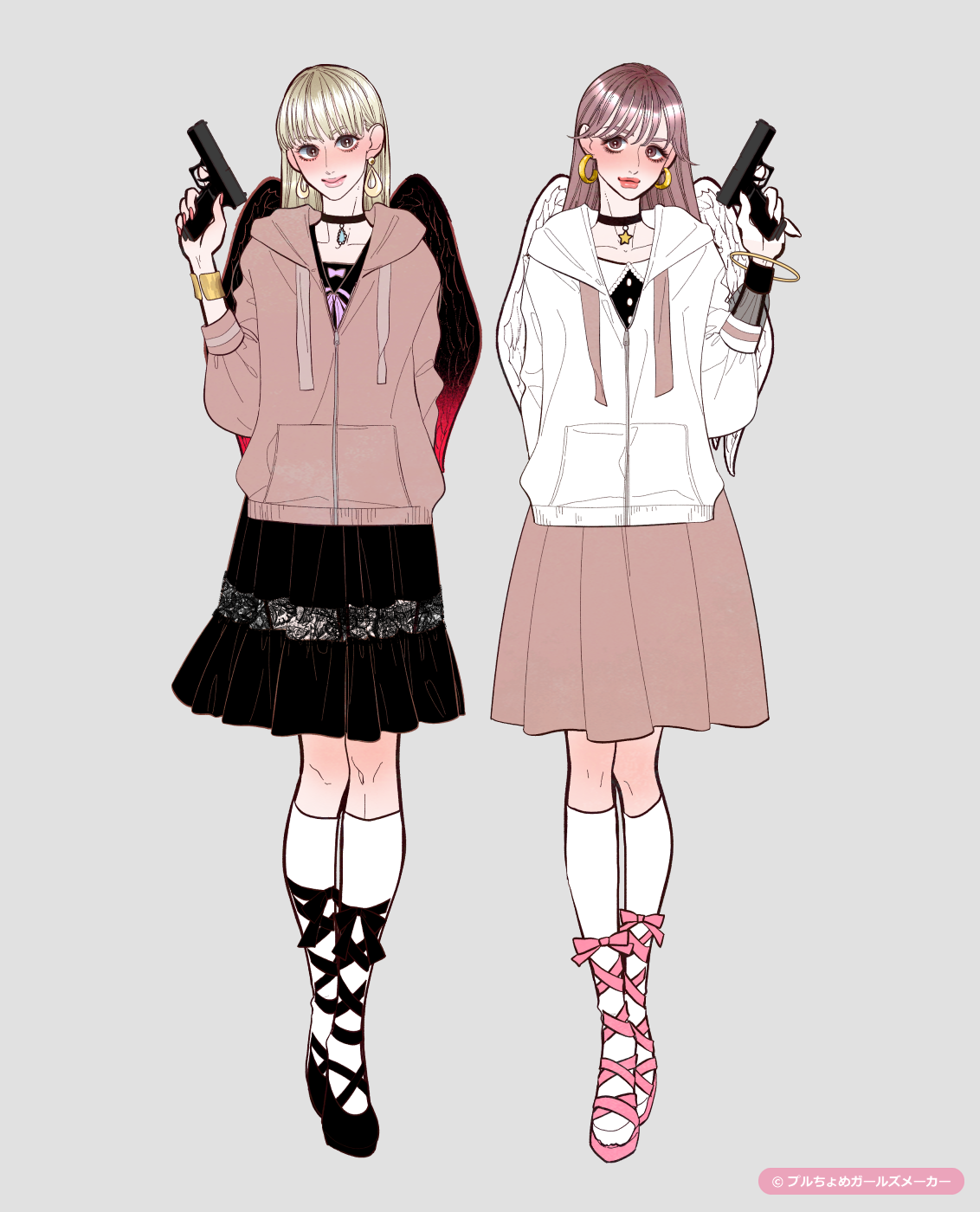 ガールズメーカーで作られた女の子1