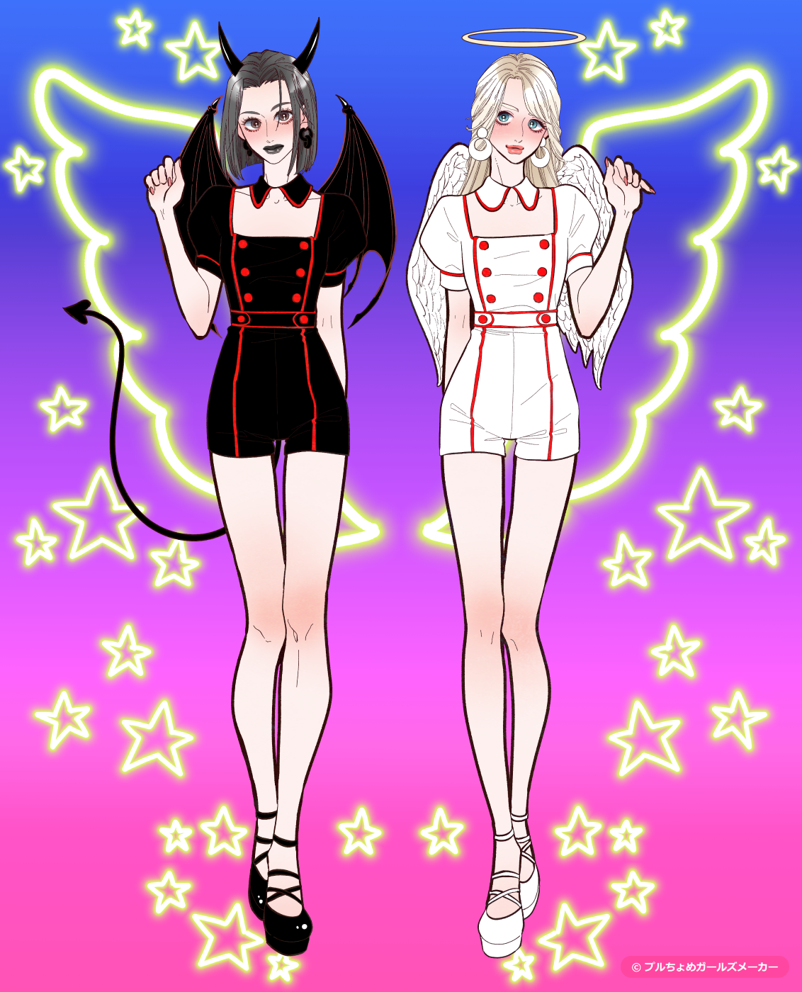 ガールズメーカーで作られた女の子4