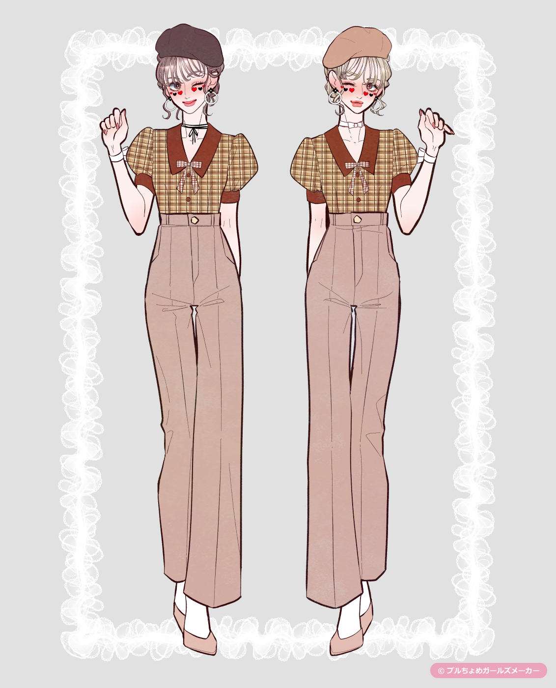 ガールズメーカーで作られた女の子2