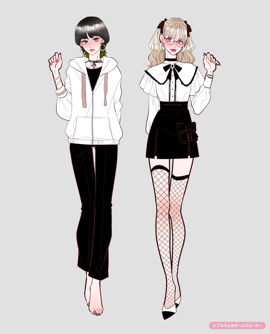 ガールズメーカーで作られた女の子3