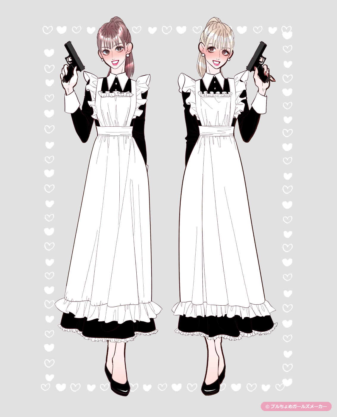 ガールズメーカーで作られた女の子1