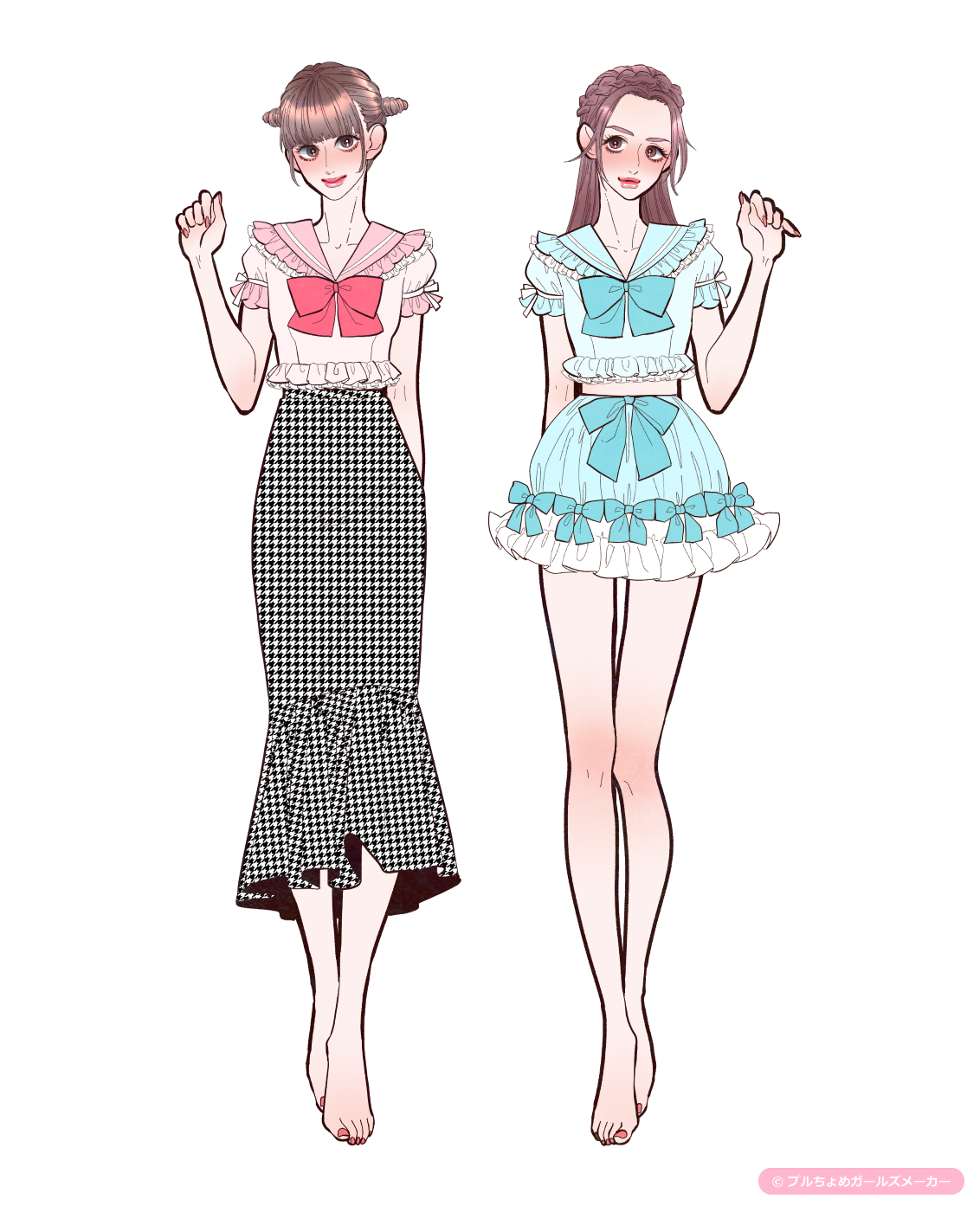 ガールズメーカーで作られた女の子4
