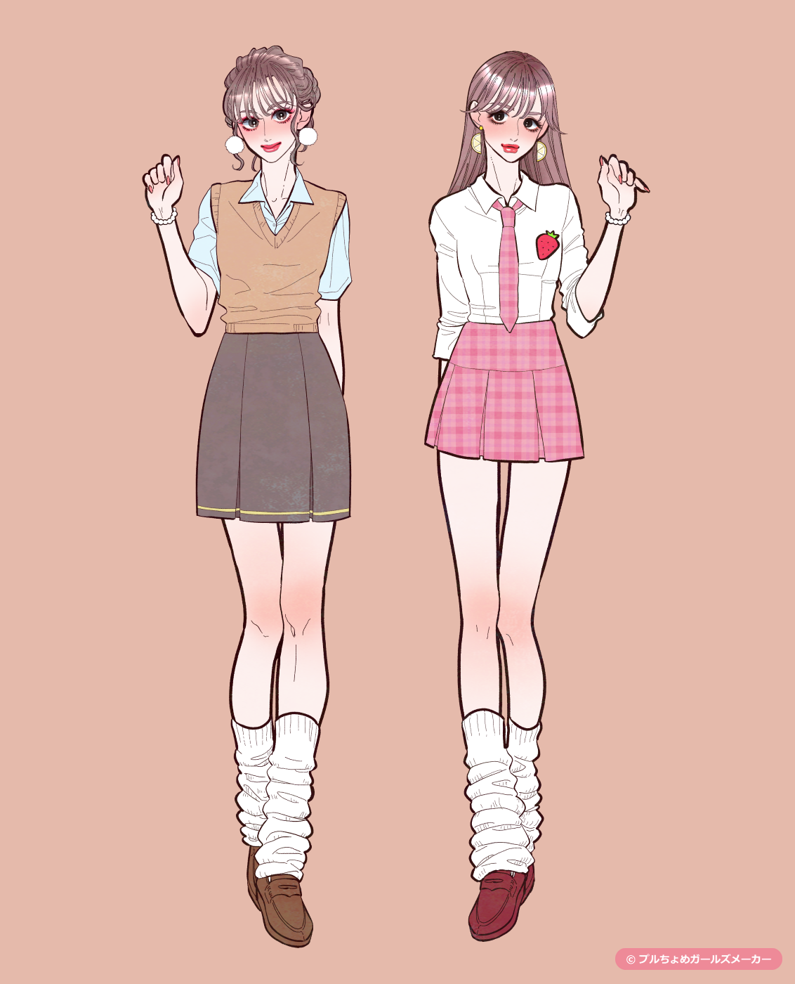 ガールズメーカーで作られた女の子1