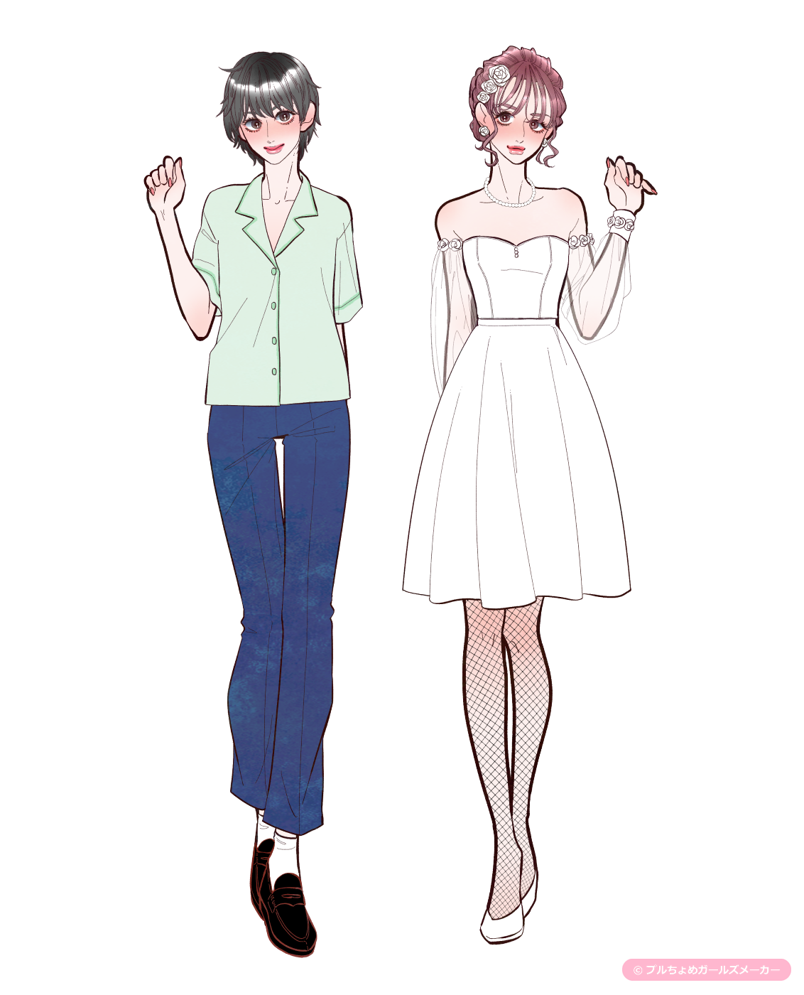 ガールズメーカーで作られた女の子8