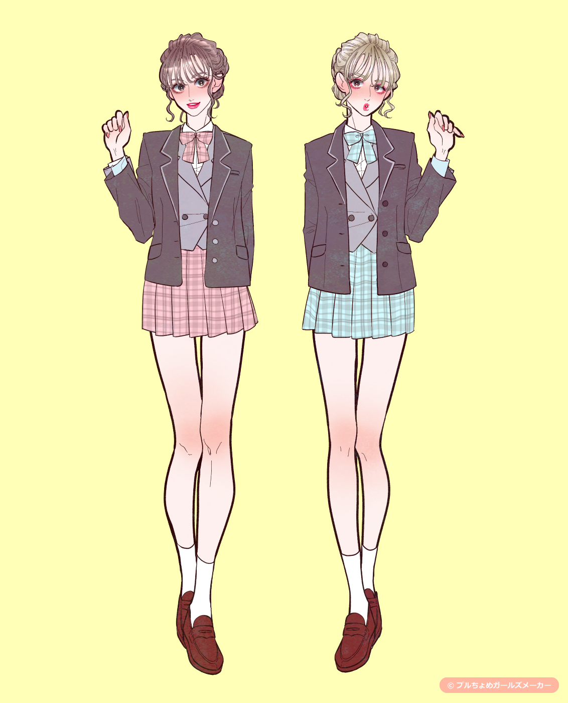 ガールズメーカーで作られた女の子5