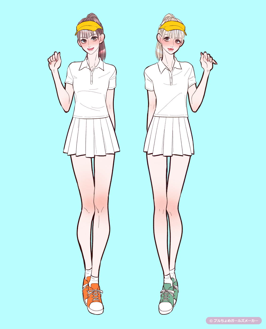 ガールズメーカーで作られた女の子1