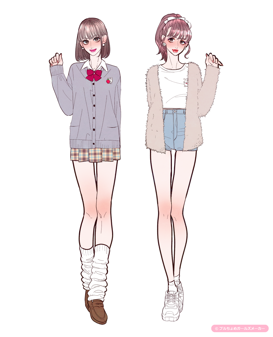 ガールズメーカーで作られた女の子2
