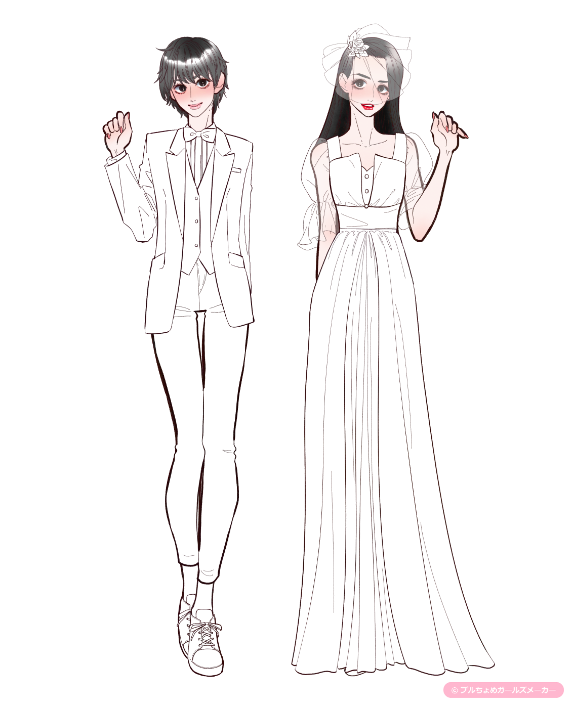 ガールズメーカーで作られた女の子5