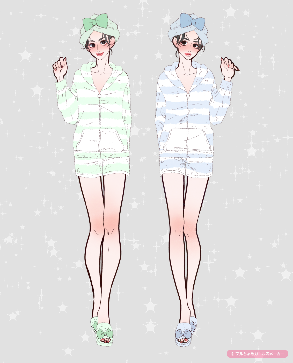 ガールズメーカーで作られた女の子1