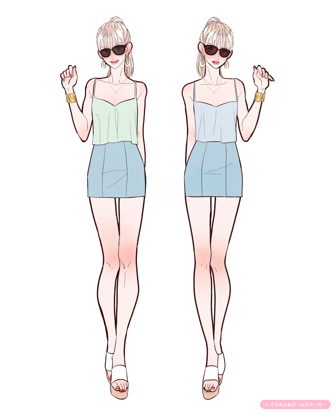 ガールズメーカーで作られた女の子7