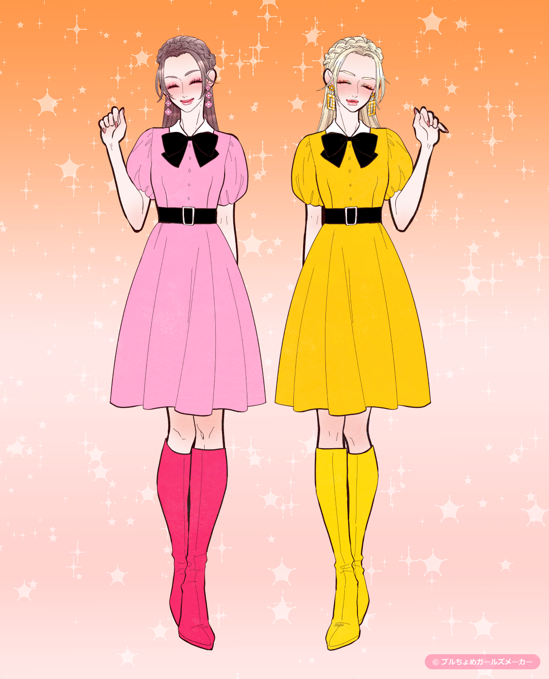 ガールズメーカーで作られた女の子6