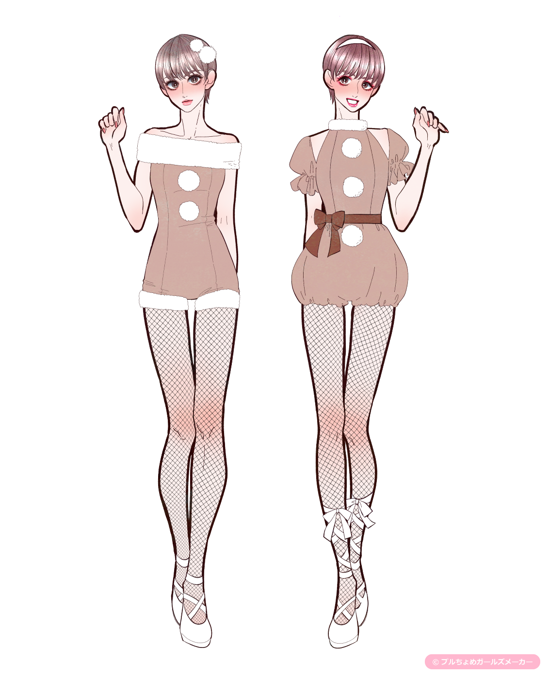 ガールズメーカーで作られた女の子2