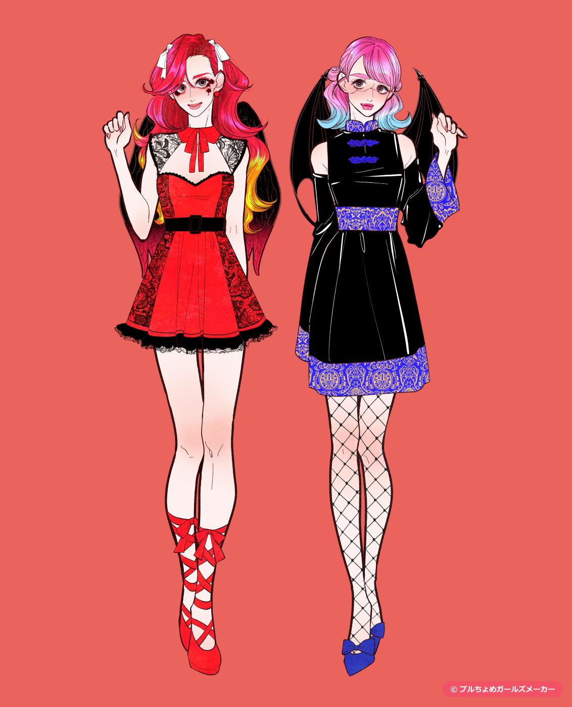 ガールズメーカーで作られた女の子1