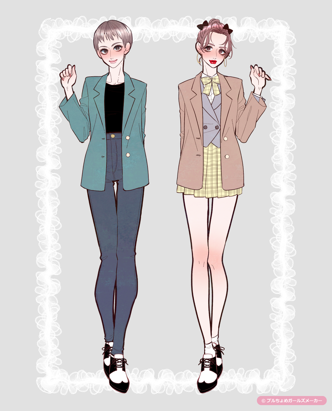 ガールズメーカーで作られた女の子8