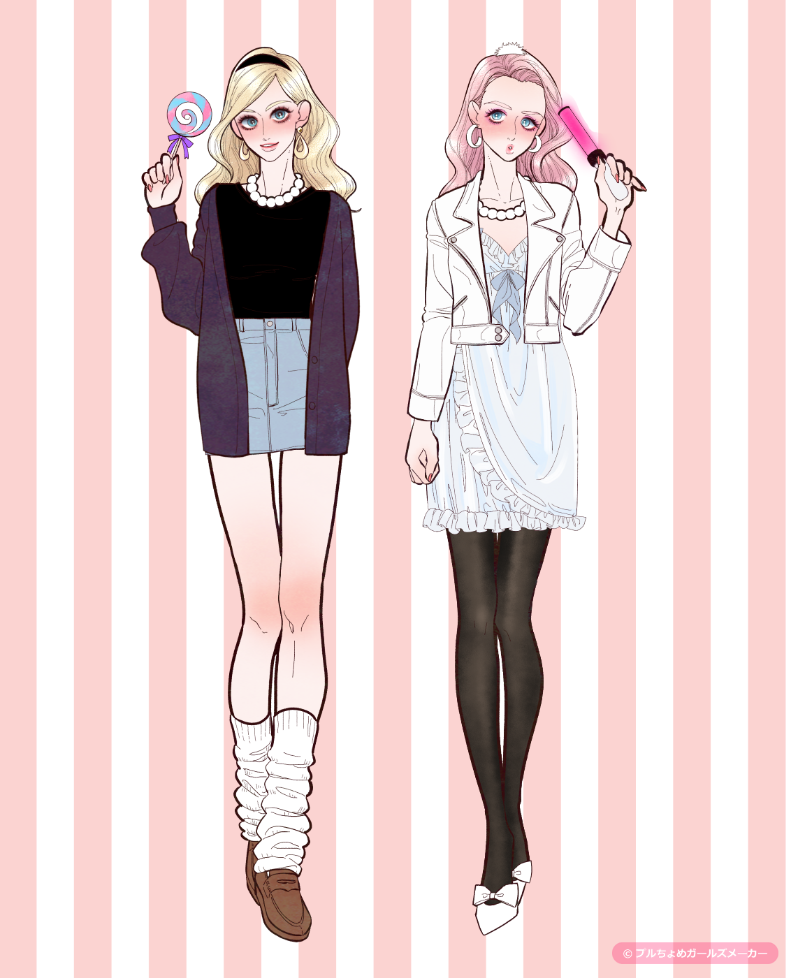 ガールズメーカーで作られた女の子3
