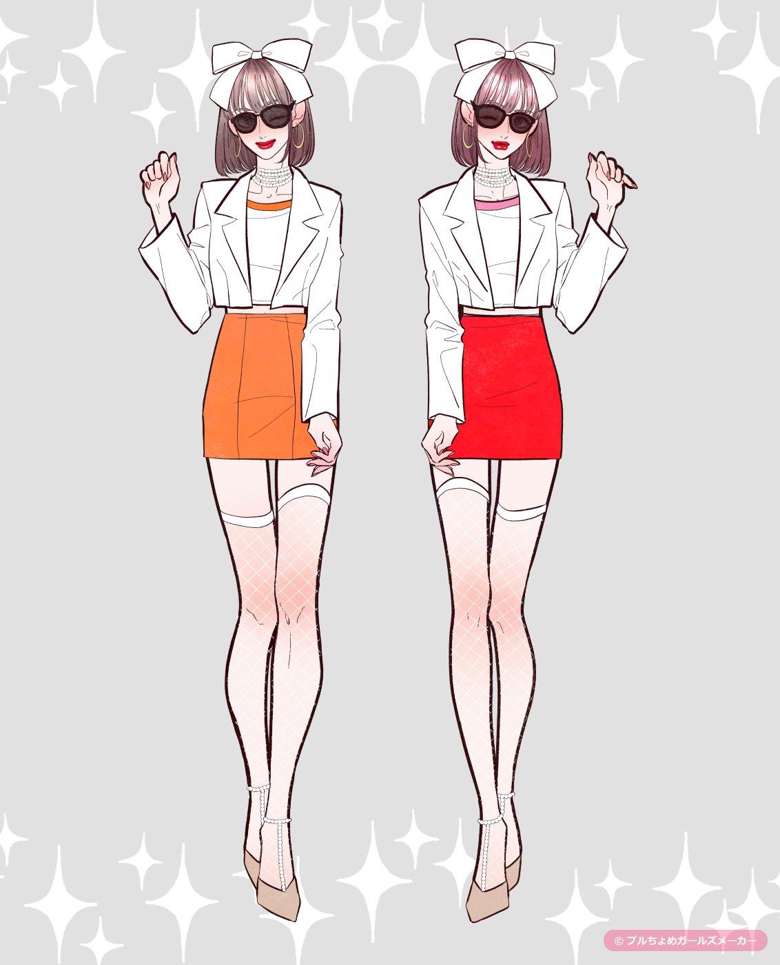 ガールズメーカーで作られた女の子1