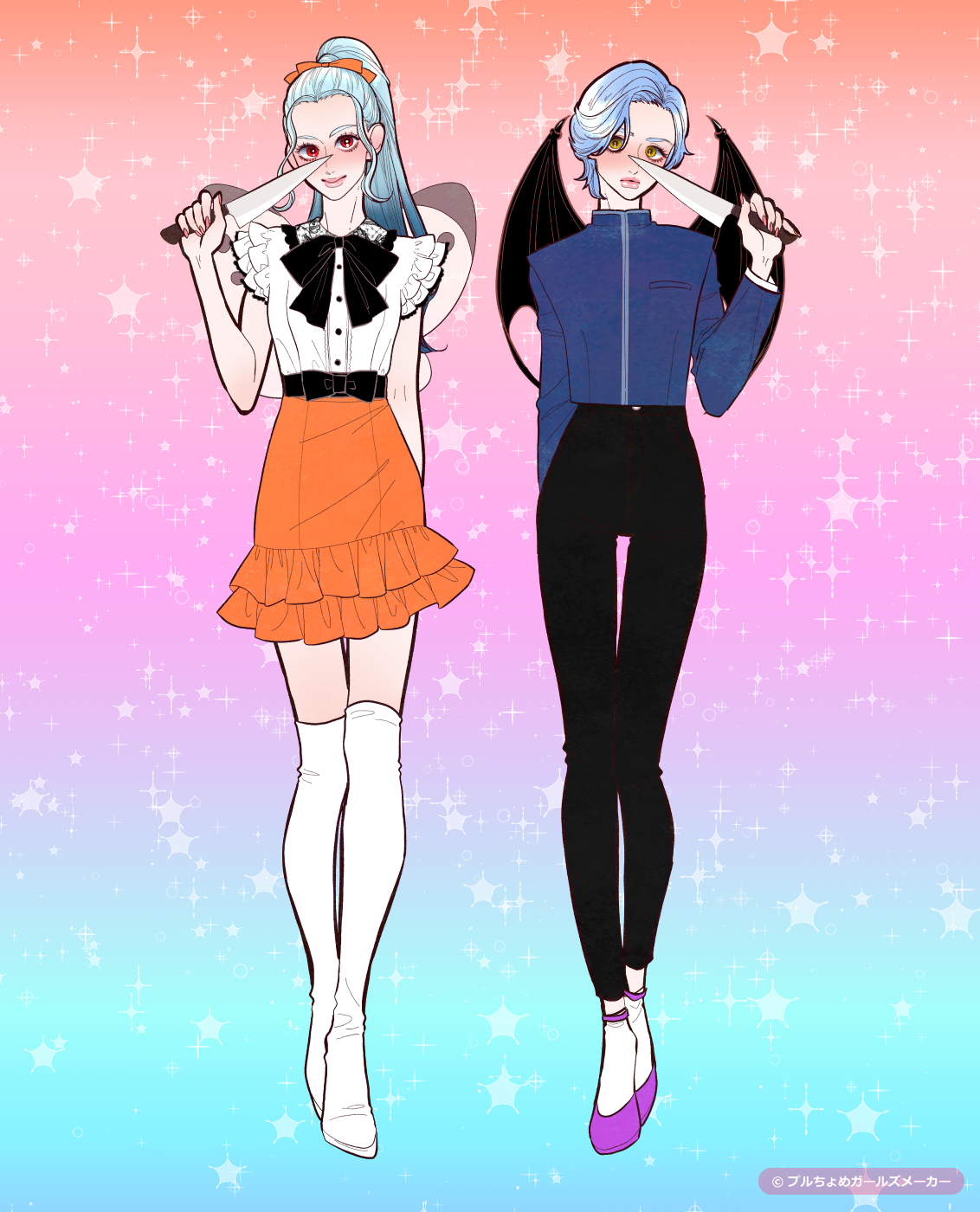 ガールズメーカーで作られた女の子1