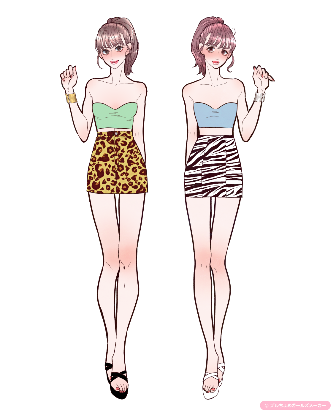 ガールズメーカーで作られた女の子14