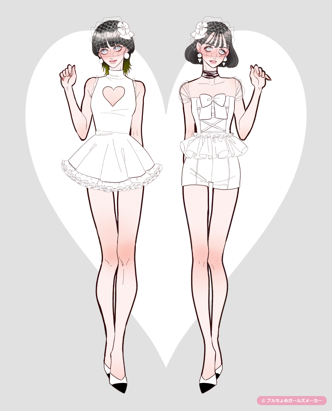 ガールズメーカーで作られた女の子3