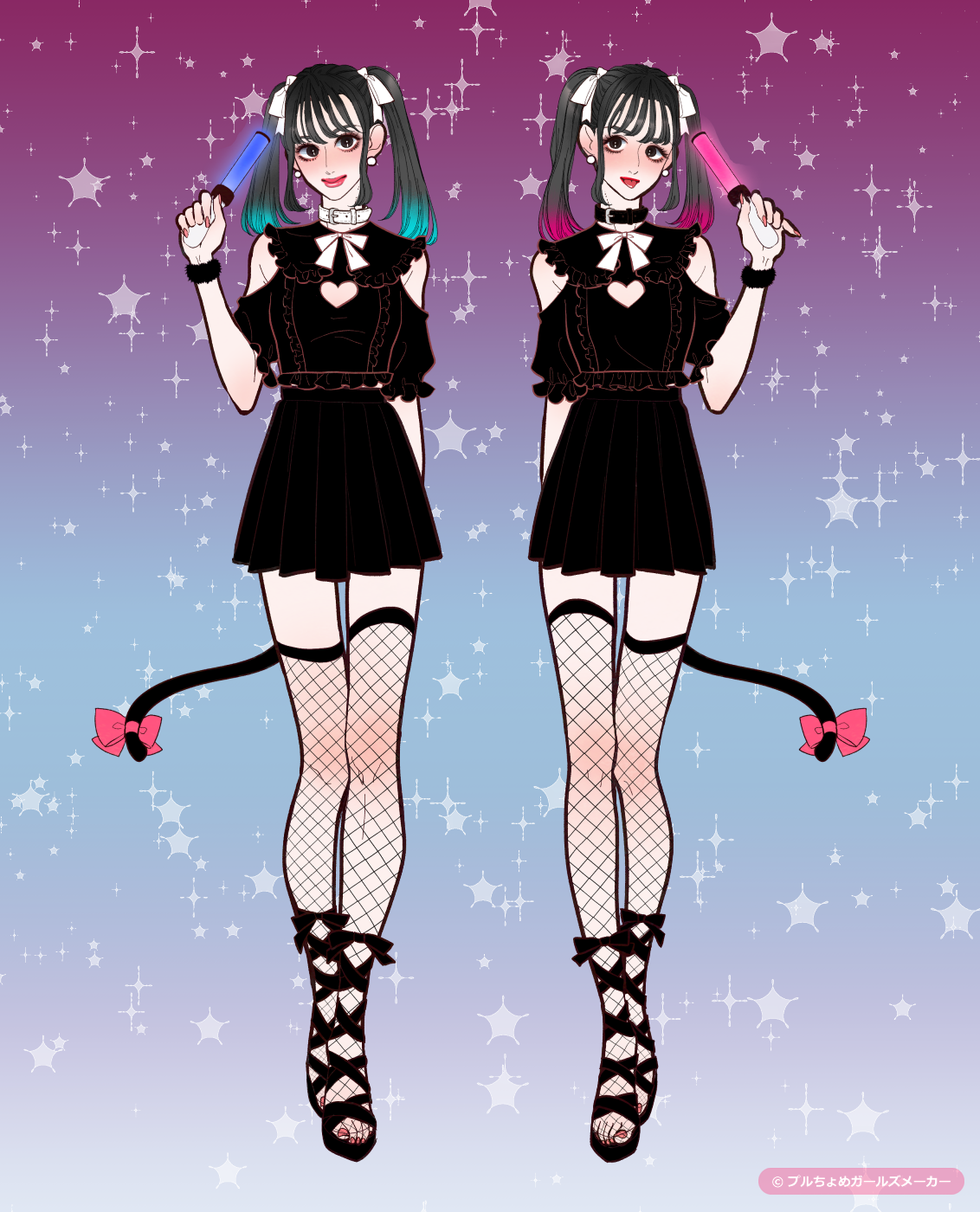 ガールズメーカーで作られた女の子5