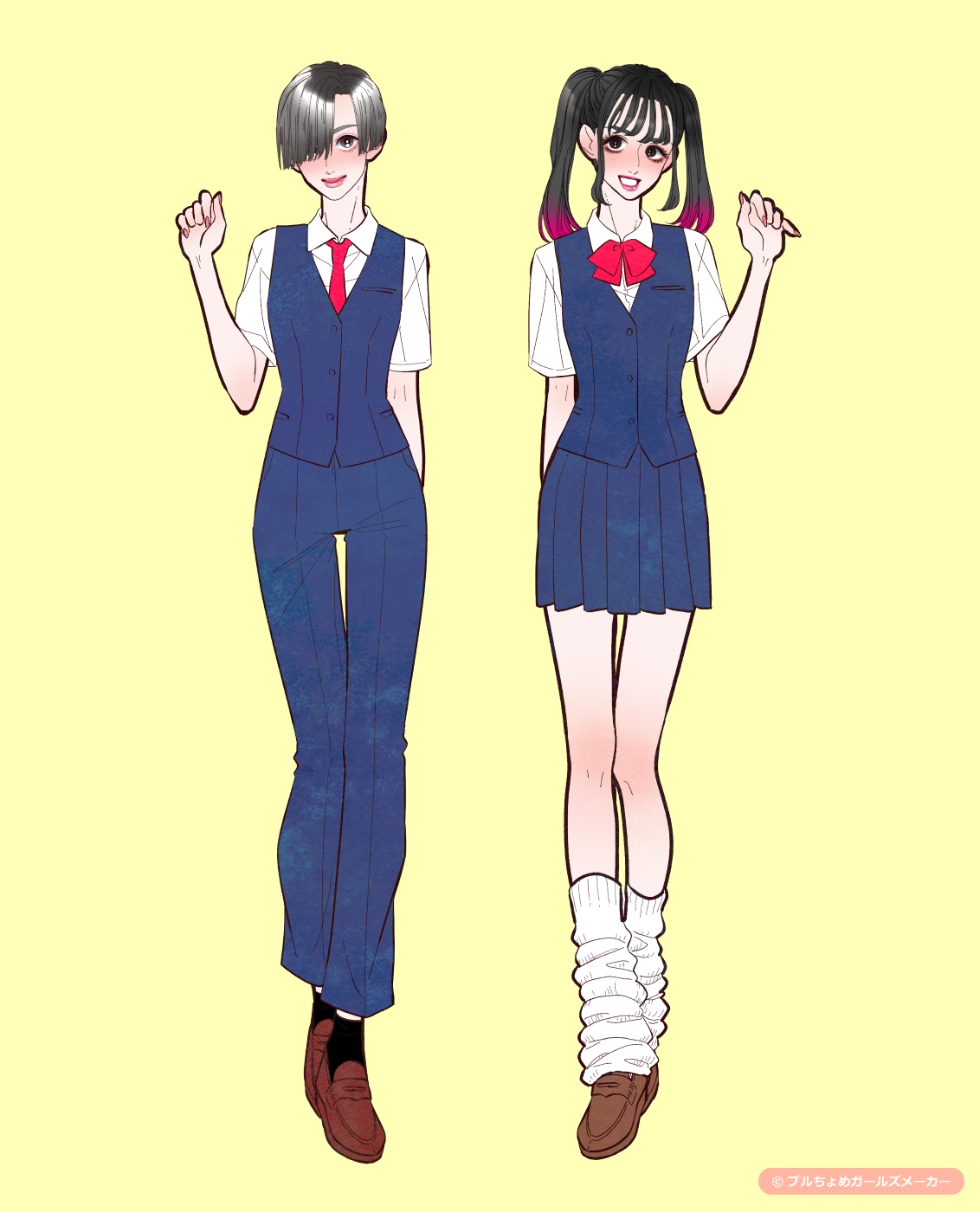 ガールズメーカーで作られた女の子3