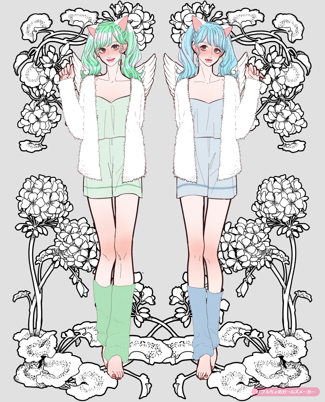 ガールズメーカーで作られた女の子13