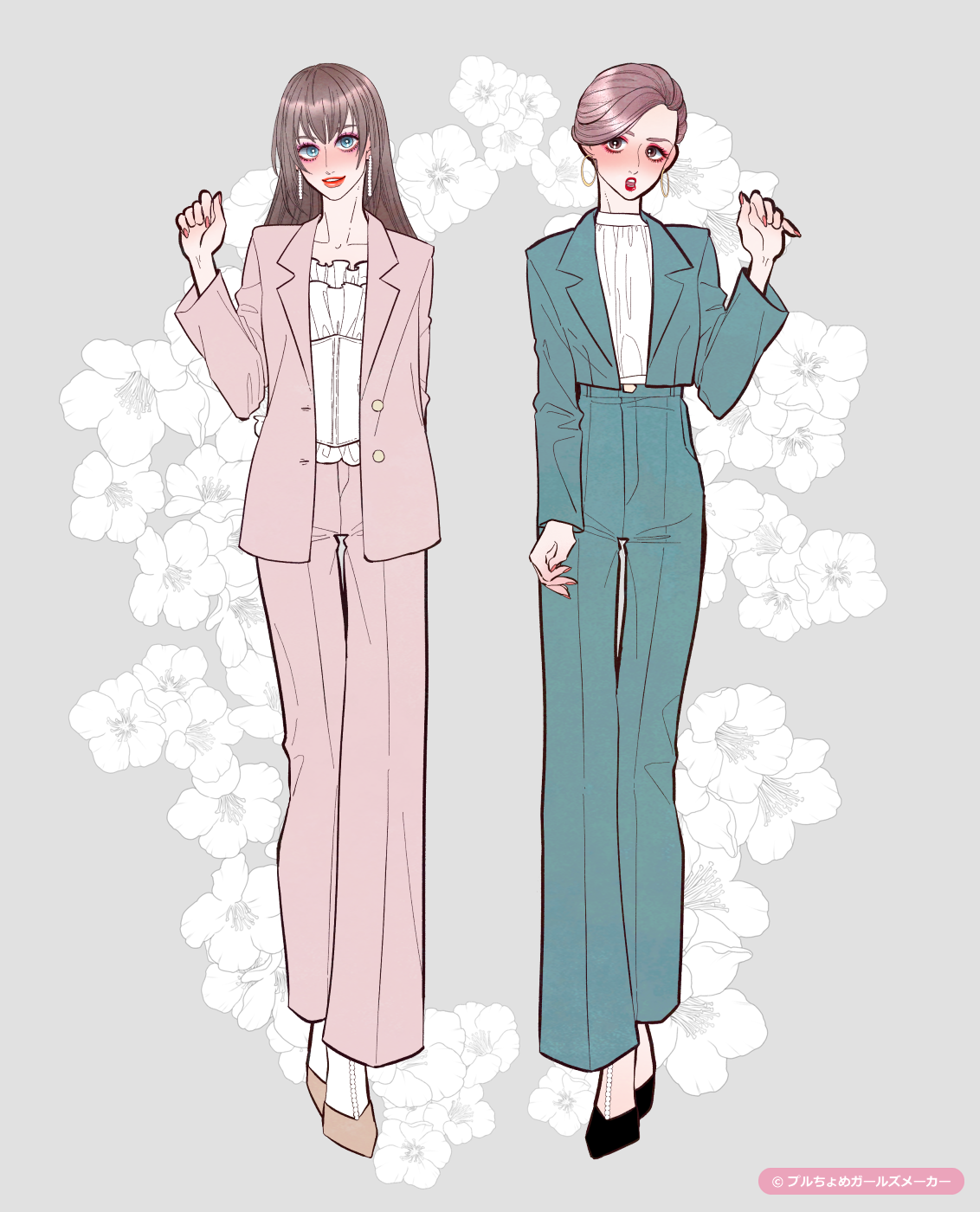 ガールズメーカーで作られた女の子2