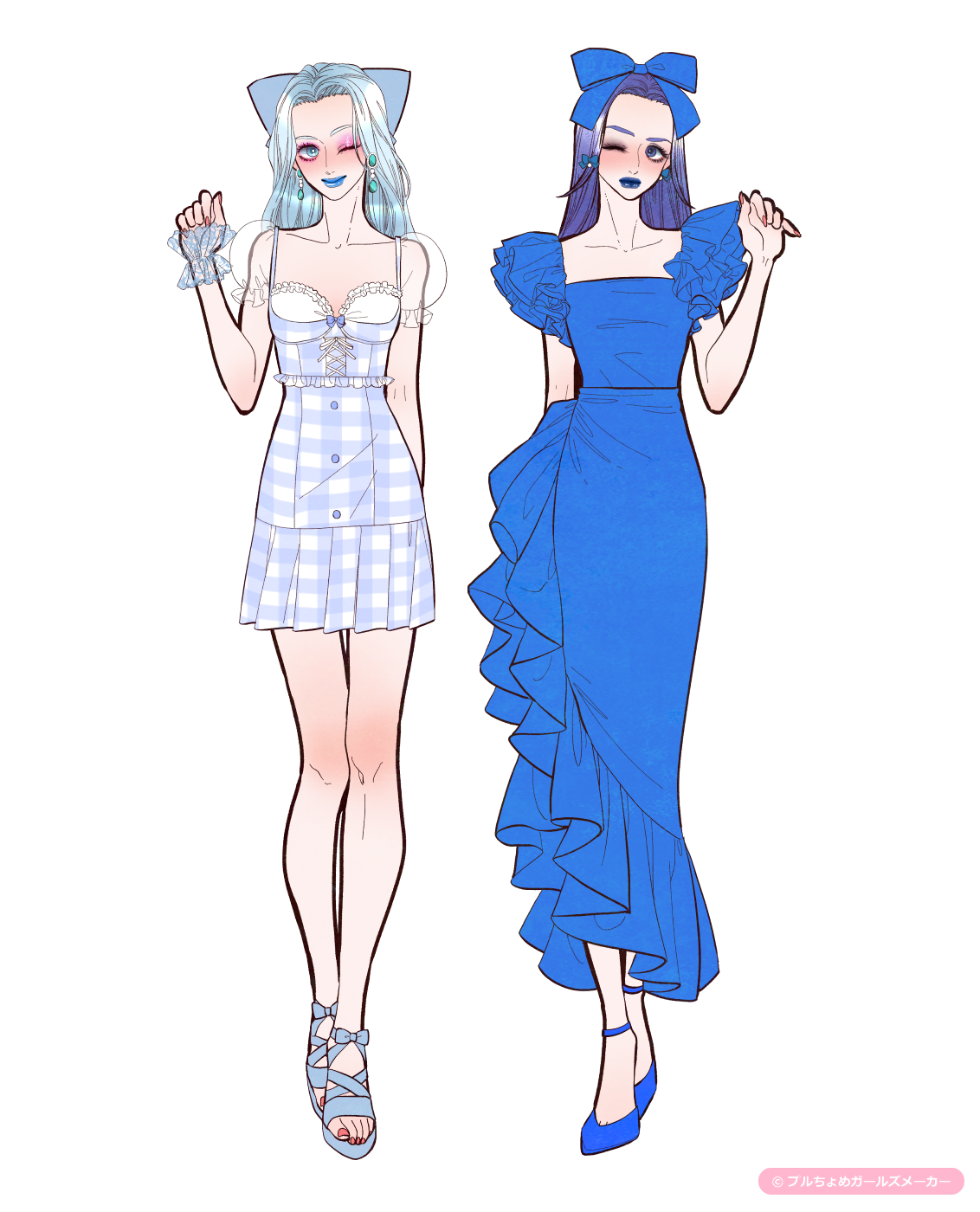 ガールズメーカーで作られた女の子2