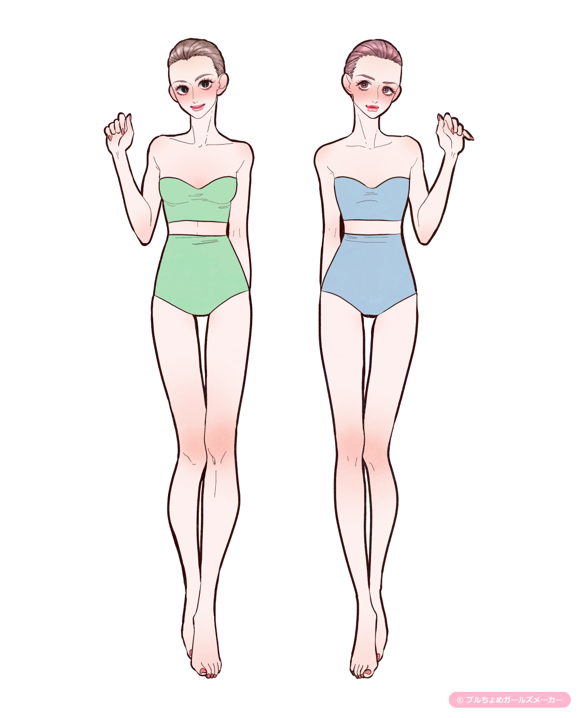 ガールズメーカーで作られた女の子3