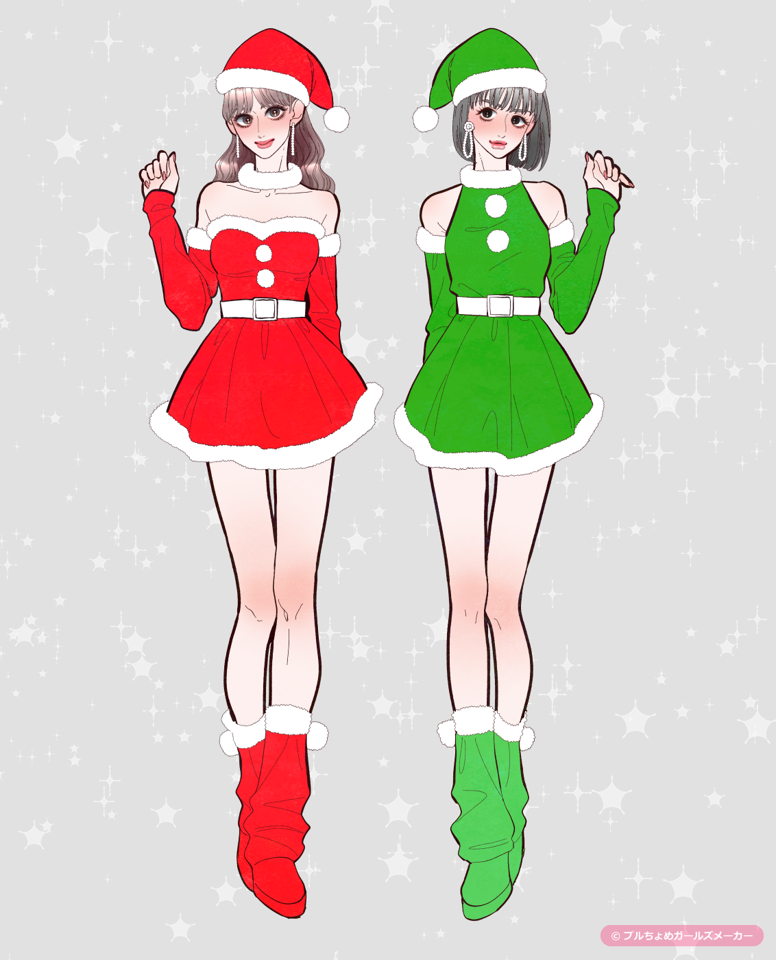 ガールズメーカーで作られた女の子1
